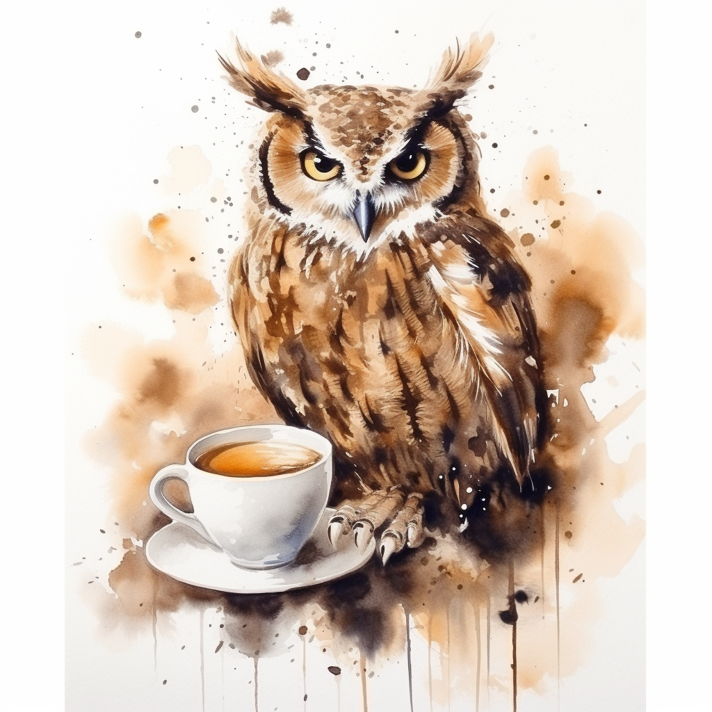 Coffee Painting Class