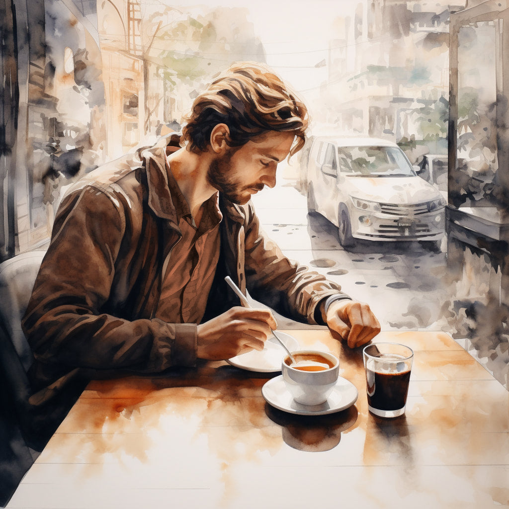 Coffee Painting Class