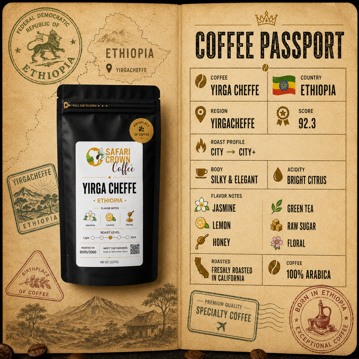YIRGA CHEFFE  - ETHIOPIA